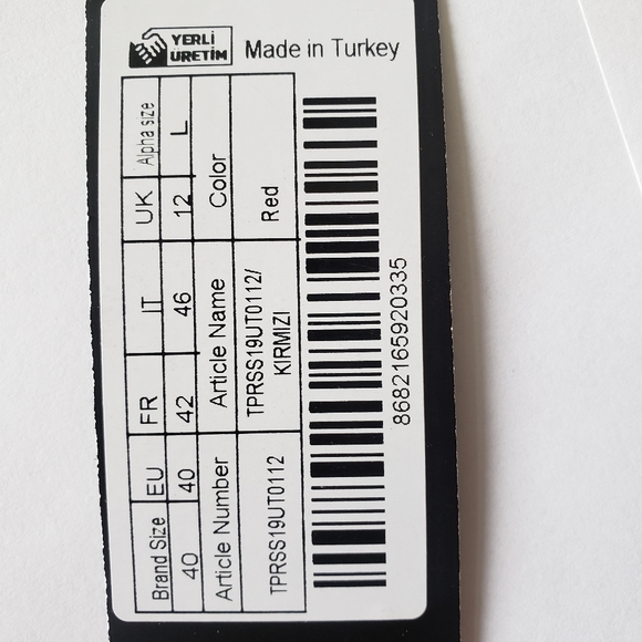 ASOS Trendyol one shoulder mini dress in red - Picture 6 of 7